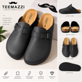 TEEMAZZI Classic Buckle Clogs