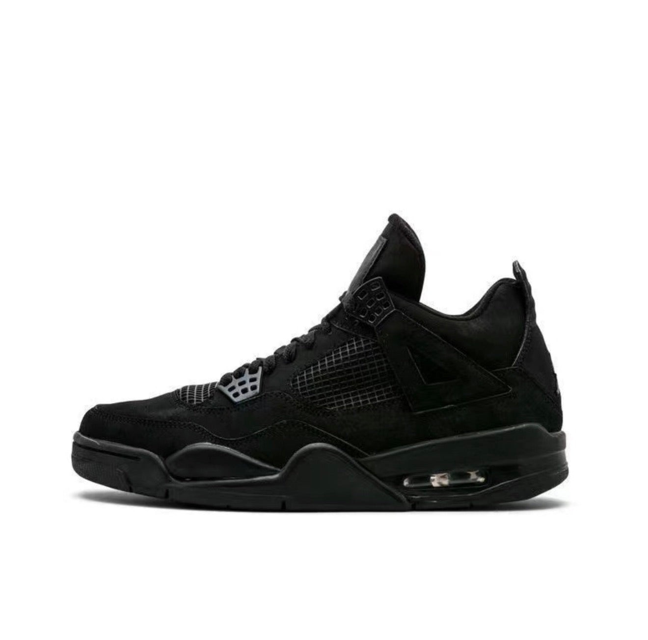 AJ4 Black Men and Women Shoes