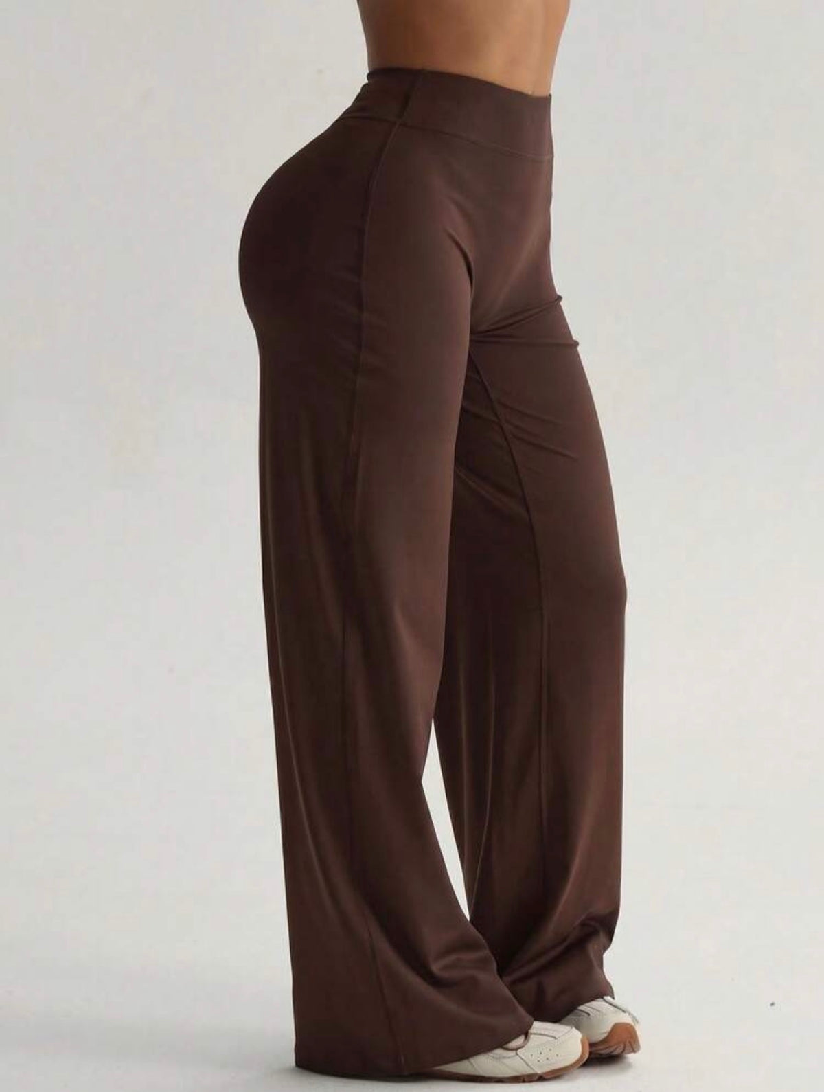 High Waist Soft Wide Leg Pants