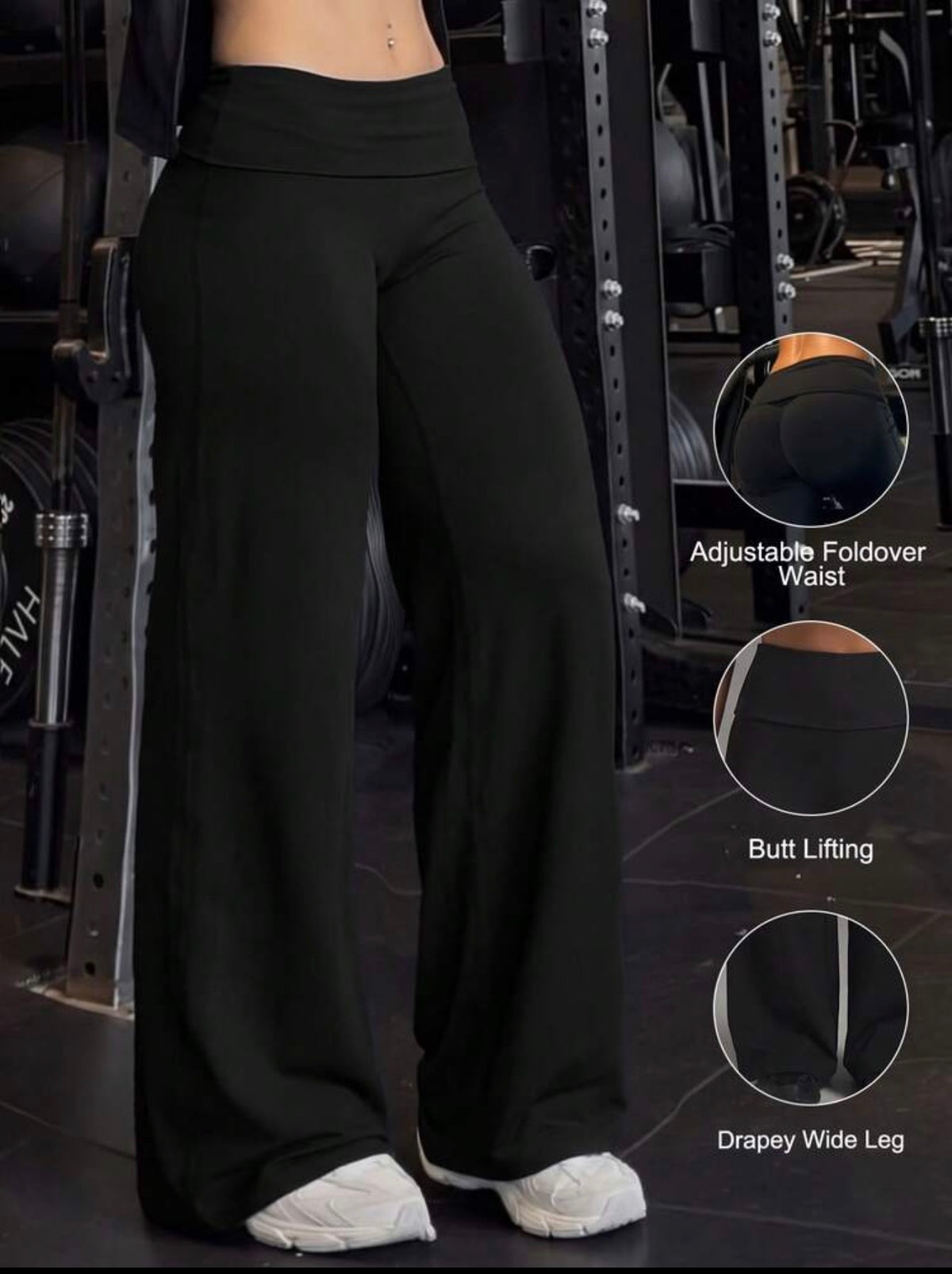 High Waist Soft Wide Leg Pants