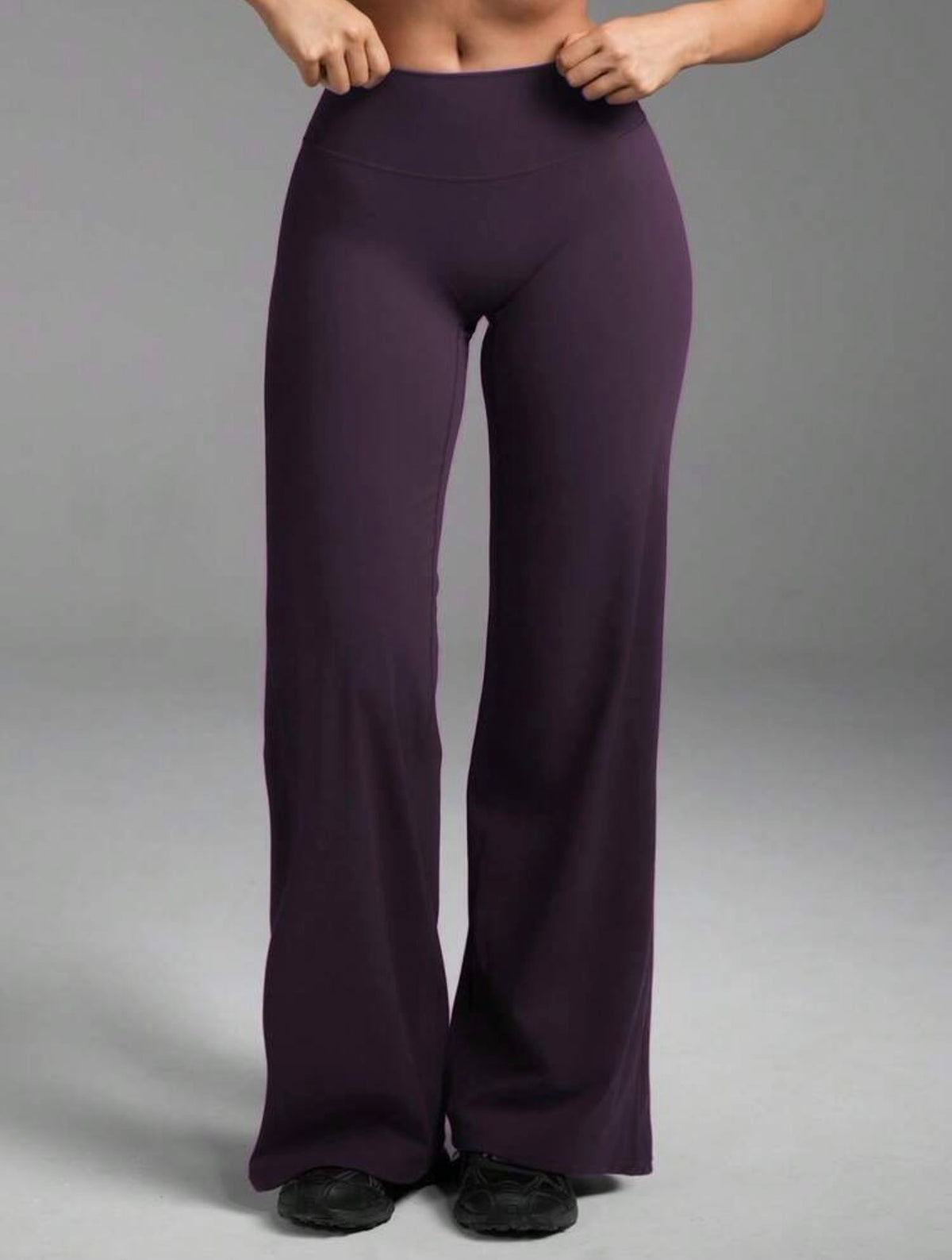 High Waist Soft Wide Leg Pants