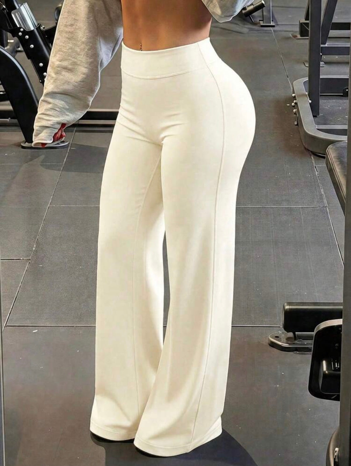 High Waist Soft Wide Leg Pants
