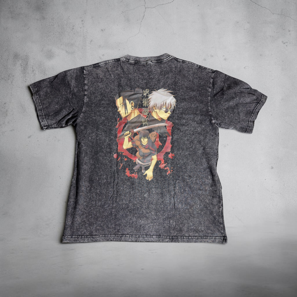 Jujutsu Kaisen Vintage Anime Graphic T-Shirt – Unisex
