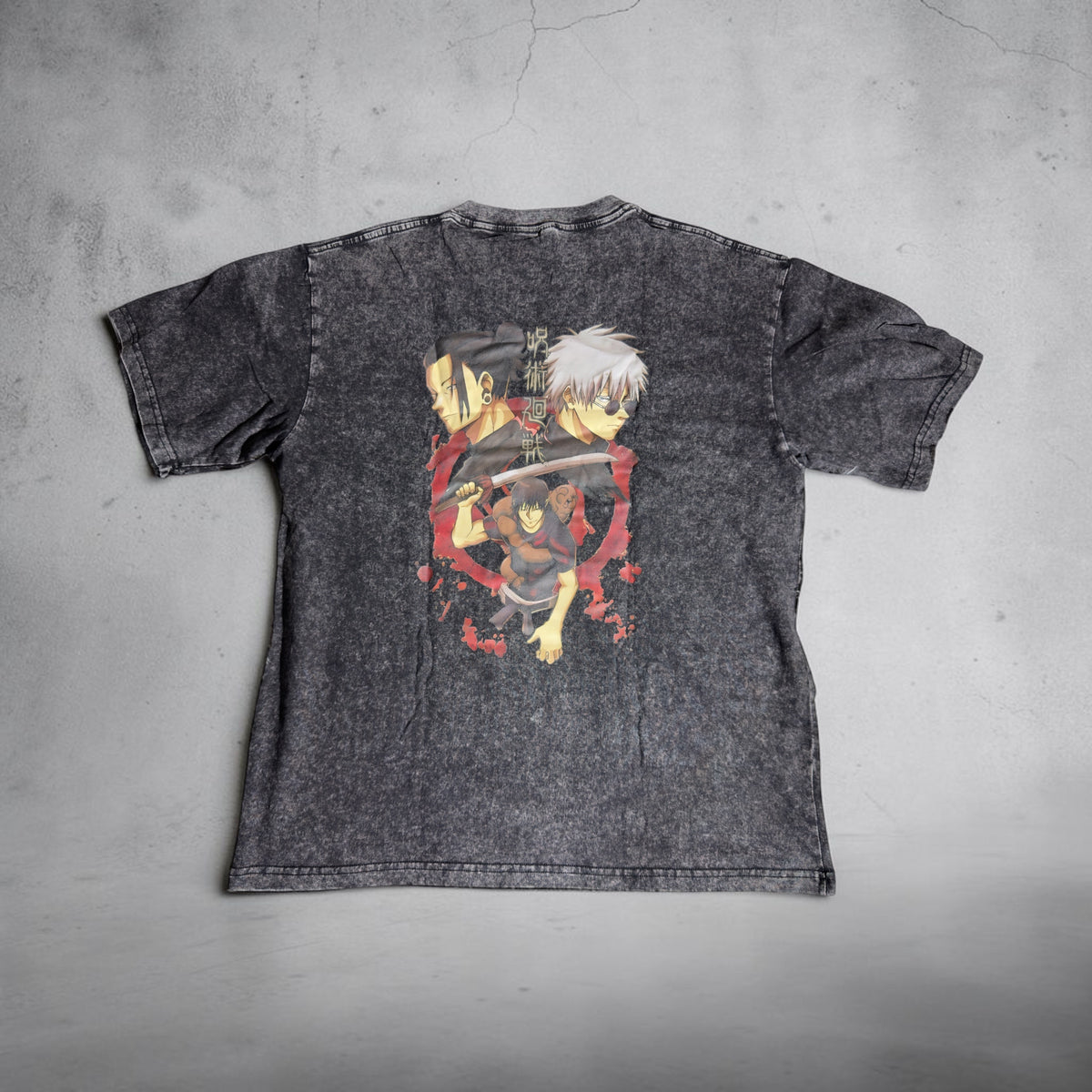 Jujutsu Kaisen Vintage Anime Graphic T-Shirt – Unisex