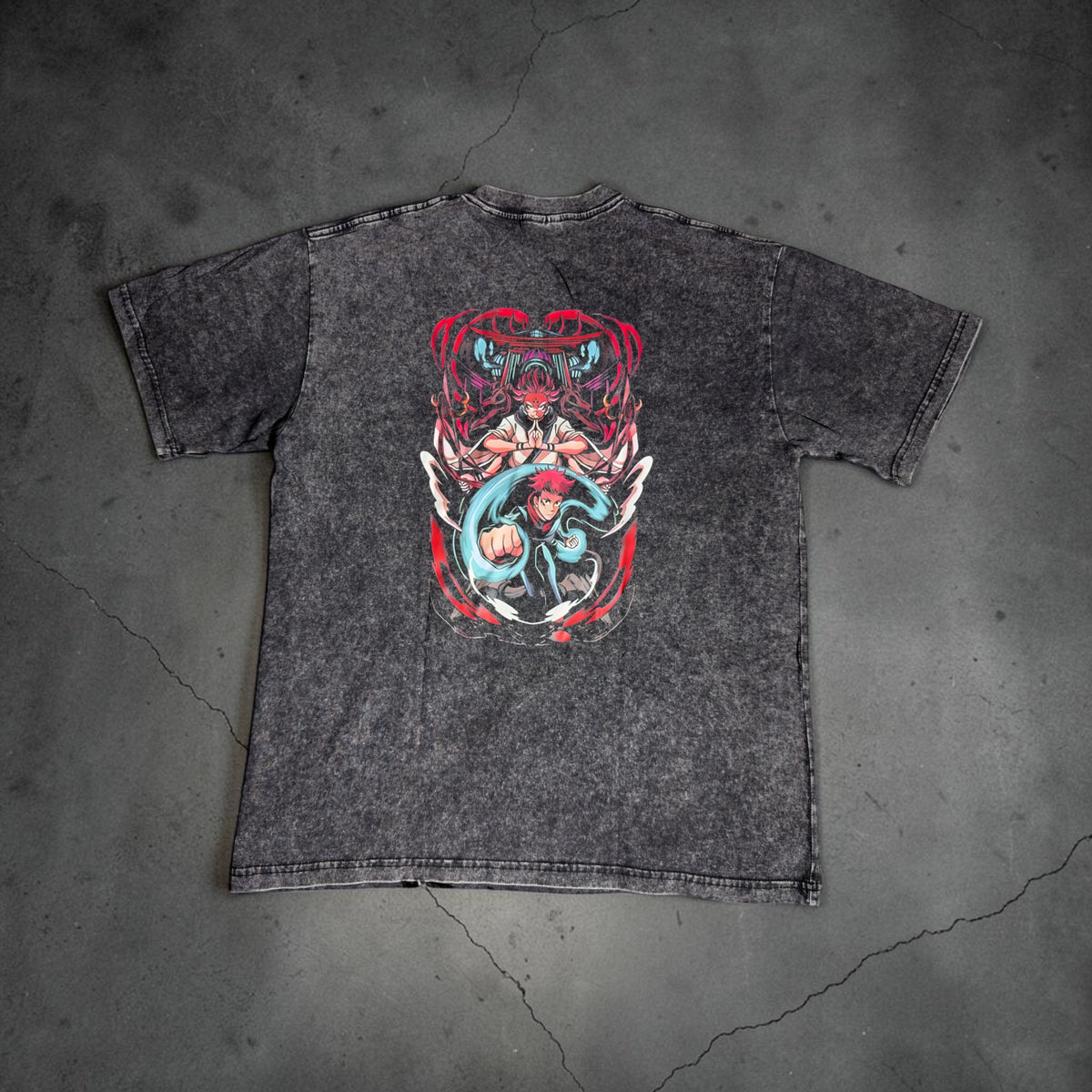 Jujutsu Kaisen Vintage Anime Graphic T-Shirt – Unisex