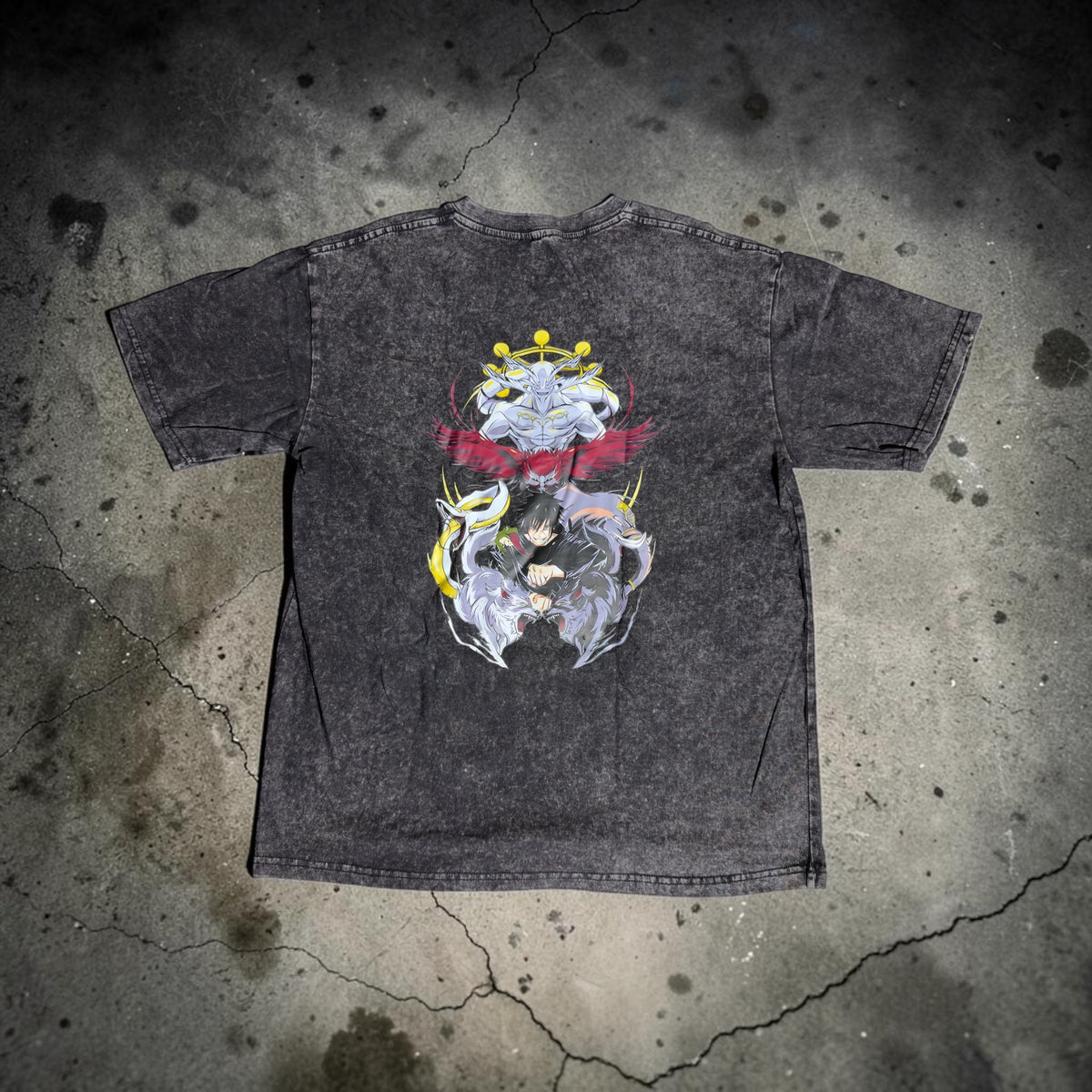 Jujutsu Kaisen Vintage Anime Graphic T-Shirt – Unisex