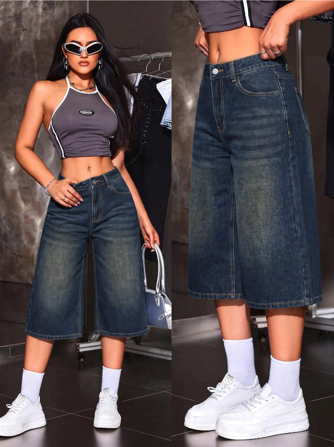 Women's Fashion Button Pocket Loose