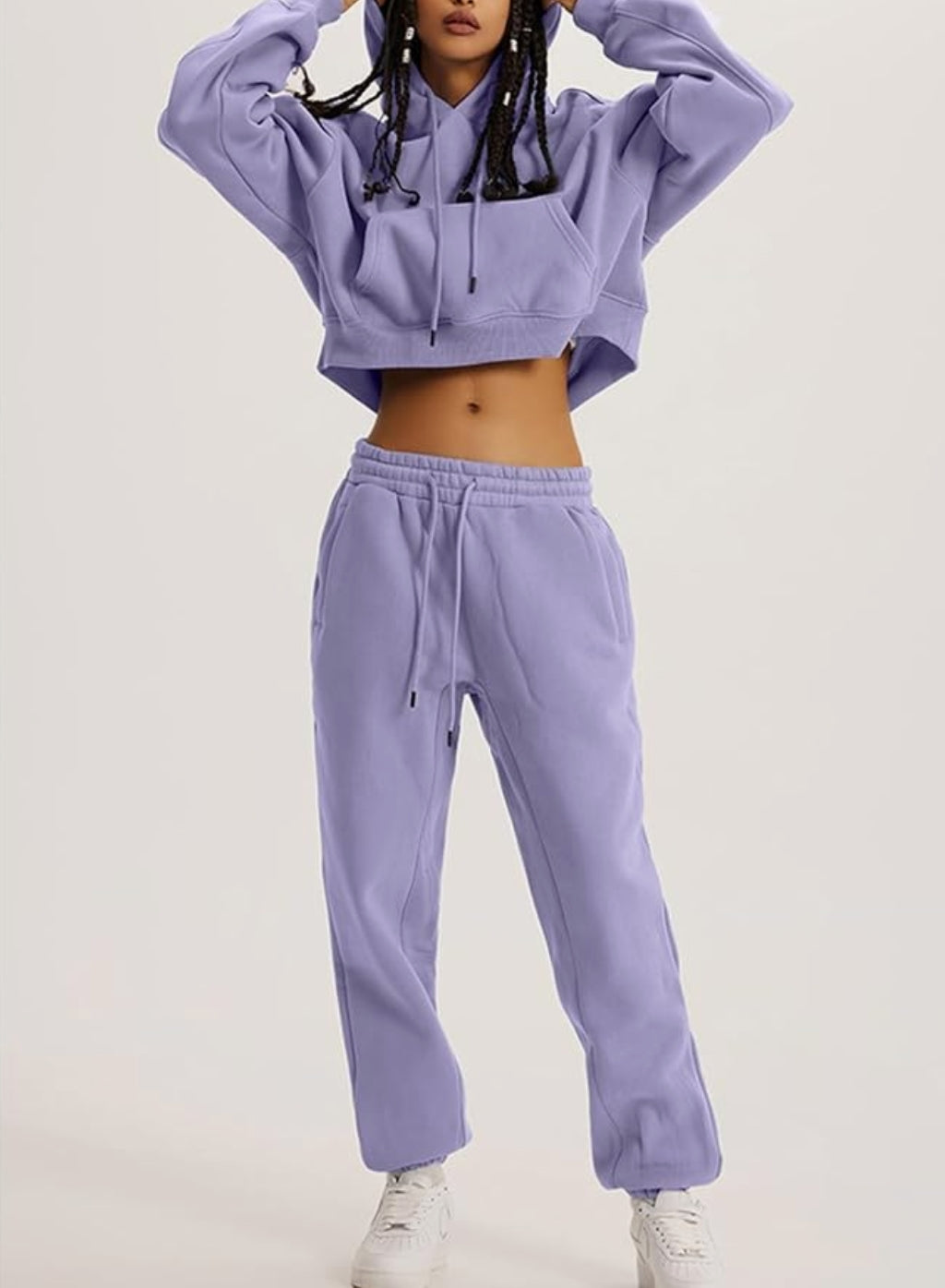 Flygo Womens Fleece 2 Piece