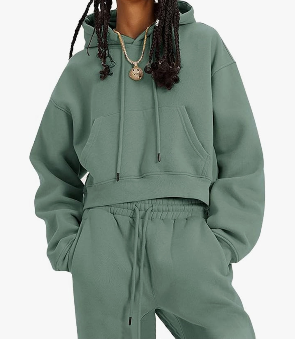 Flygo Womens Fleece 2 Piece