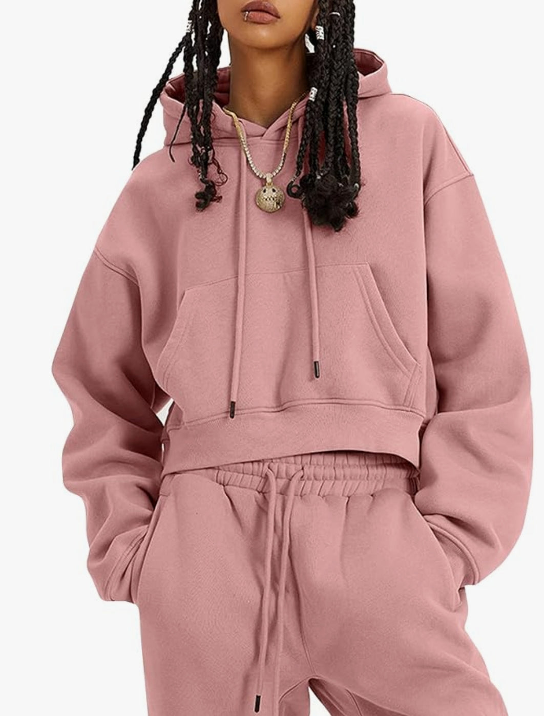 Flygo Womens Fleece 2 Piece